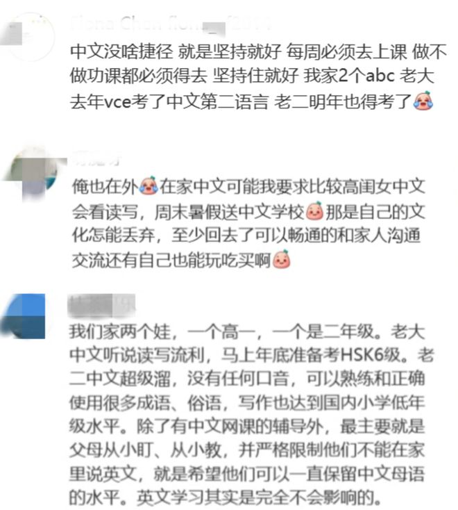 國內家長狠“雞”英文華人家長為了娃的中文拼了老命……(圖8)