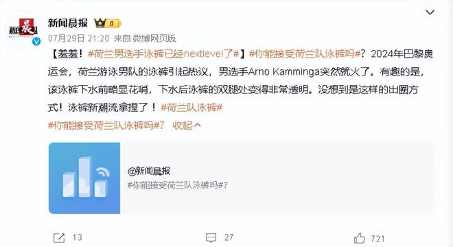 荷蘭隊新泳裝曝光女運動員尷尬紅了臉。(圖4)